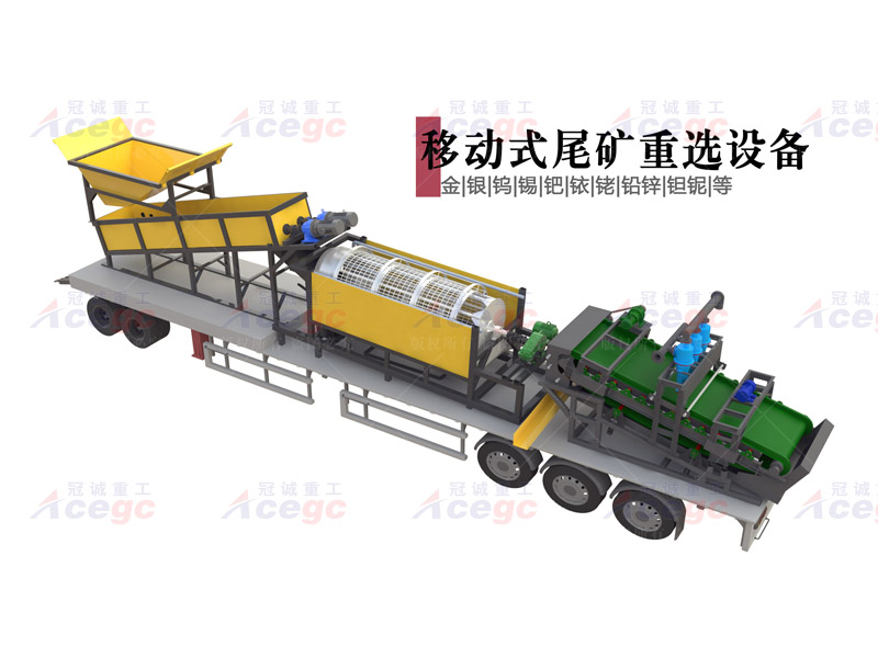 移動式多金屬重選設備